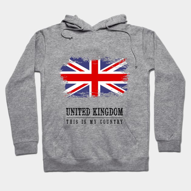 United Kingdom Hoodie by C_ceconello